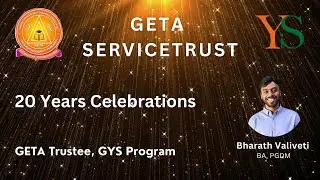 GETA 20 Years Celebrations - Bharath Valiveti