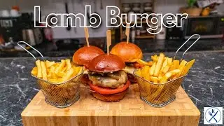 Lamb Burger &agrave; la marocaine