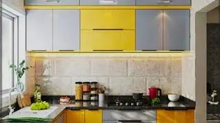 Kitchen aisi ho to kaam half ho jata hai 😍 | Indian Kitchen Ideas