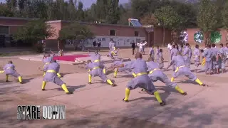 Shaolin Kung Fu Demonstration at Dengfeng School