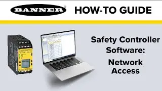 Banner Safety Controller Software: Network Access