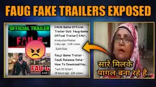Faug Game Fake Trailer Exposed | Faug Fake Trailer | Faug Trailer Exposed | Truth Of Faug Trailer