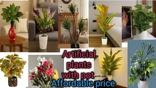 Meesho 🌿Best Artificial plants with pot under budget | Real Look plants for Home decor Must-have 