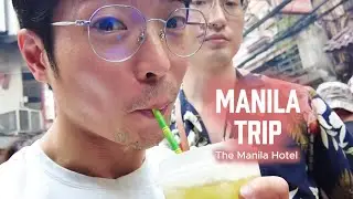 MANILA TRAVEL & HOTEL VLOG: Binondo food trip, Intramuros walking tour, and The Manila Hotel stay!