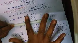 Linear algebra inverse of matrix