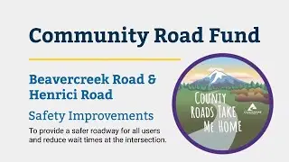 Beavercreek Road & Henrici Road Safety Improvements