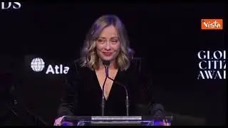 Meloni premiata all'Atlantic Council - Il discorso INTEGRALE