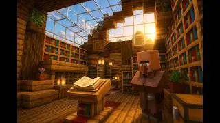 Will the Villagers Forgive Me    Building a Library & Bookshop in Minecraft Survival