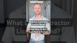Contractor License Bond In 2 Minutes And 30 Seconds