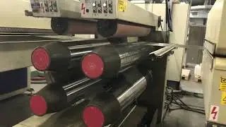 Sima Technotape type 1400 / 115 / PP / LLDPE extrusion line in CZ [Wotol inspection in 2018]