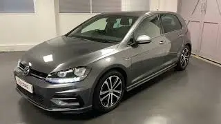 VW Golf 1.5 T 150ps DSG R Line in Indium Grey with Virtual Cockpit