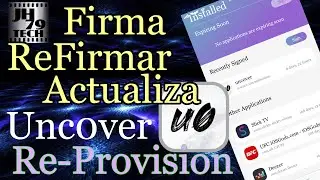 ReProvision Firma ReFirma Actualiza Unc0ver