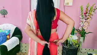 Long hair#hairtrimming #howtotrimhair #hairgrowtht Easy hair cutting | Hair trimming at home