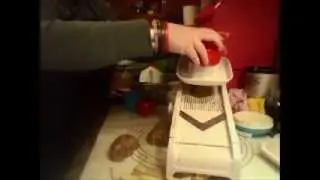 Демонстрация мандолины Tupperware