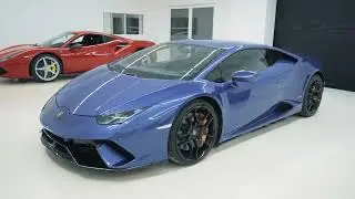 Lamborghini Huracan LP610 Forged Carbon interior upgrade by ECPS group