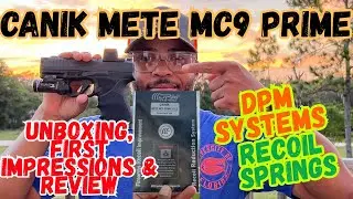 Возвратная пружина CANIK METE MC9 PRIME + DPM SYSTEMS: ИЗМЕНЕНИЕ ПРАВИЛ ИГРЫ ИЛИ ТРЮК? #2025 #обз...