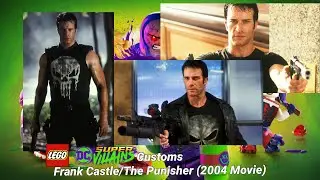 LEGO DC Super Villains customs- Frank Castle/The Punisher (2004 Movie)