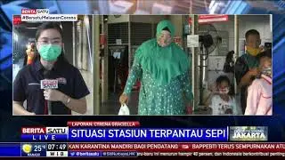 Libur Idul Fitri, Stasiun Manggarai Terpantau Sepi