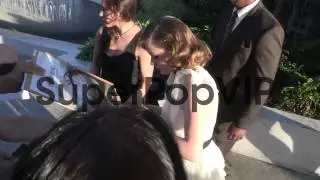 Joey King greets fans at The Conjuring Premiere at Arclig...