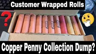 Customer Wrapped Penny Rolls - Full Box of Copper Pennies?