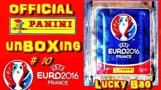 PANINI UEFA EURO 2016 FRANCE new OFFICIAL STICKER ALBUM EM Frankreich new UNBOXING 10 Aufkleber #10