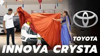 Mom & Son taking Delivery of TOYOTA INNOVA CRYSTA 2.4Z🔥 | Bengaluru - INDIA