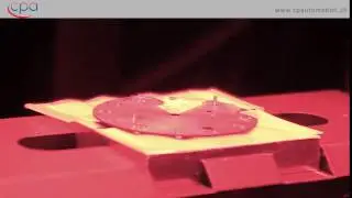 Laser welding of watch dial indicator, assisted by industrial vision | by CPAutomation