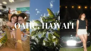 Oahu, Hawai&rsquo;i | no talking vlog-beach, wedding, eats