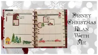 Disney Christmas Planner Spread Hosted by ohello Robin
