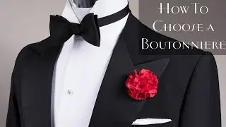 Lapel Flower Pin & Boutonniere Basics - How To Find The Right One For You