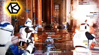 THIS IS WHY I NEVER PLAY EU SERVERS | Galactic Assault | Star Wars Battlefront 2