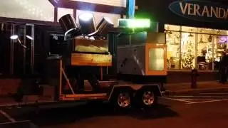 www.BatLights.com searchlight spotlight rental sales skyquadlight skytracker 4 hollywood beam