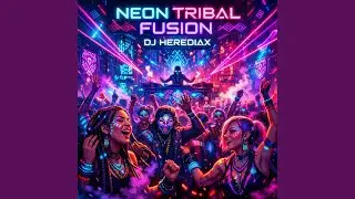 Tribal Neon Storm