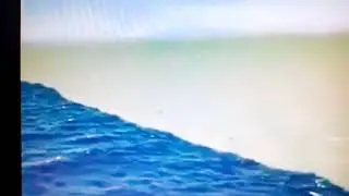 Incredible creation of Almighty Two river not mixing with each other