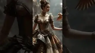 Steampunk Couture #steampunk #couture #fantasyart #digitalart