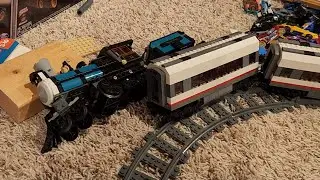 Lego Western Passenger Train Crash Compilation!