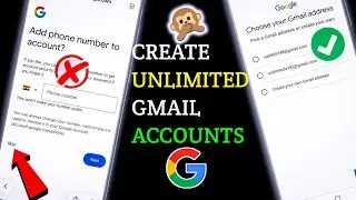 NEW! How to Create UNLIMITED Gmail Account (2026) | Create gmail account without phone number 