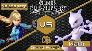 Naitosharp (Zero Suit Samus) vs WaDi (Mewtwo) - Ultimate at The Cave #72 - Grand Finals