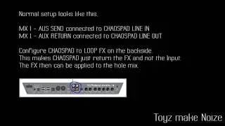 Roland MX1 RETURN AUX