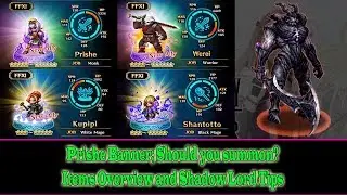 FF BE Prishe (FF XI) Banner Review: Should you summon? Shadow Lord Tips(#219)