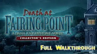 Let's Play - Dana Knightstone - Death at Fairing Point - Full Walkthrough