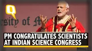 PM Modi speaks at 107th session of Indian Science Congress in Bengaluru.