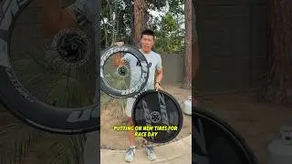 Установка новых шин 🚲