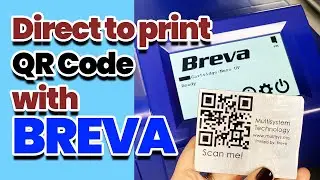 Name plate QR Code Metal Printer