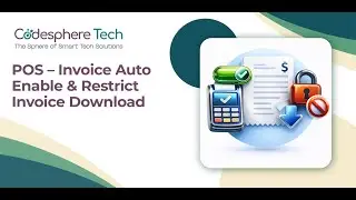 Odoo 19 POS | Auto Enable Invoice & Restrict Invoice PDF Download