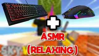 KEYBOARD & MOUSE ASMR! | ROBLOX SKYWARS!