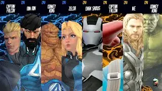Fantastic Four Vs Avengers - Super Smash Bros Mods