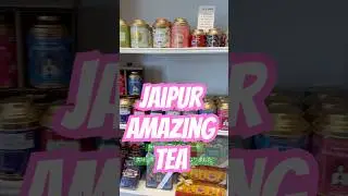 India🇮🇳ジャイプール　神対応の紅茶専門店　SAN-CHA【おしゃんなインド】#Jaipur#インド旅行#女ひとり旅  #जयपुर