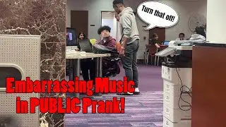 Blasting Inappropriate Music in Public!