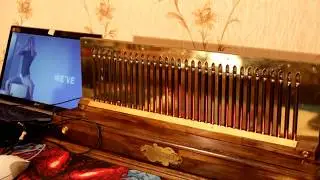 Nixie IN-13 Audio Spectrum Visualizer test- Cold Blood